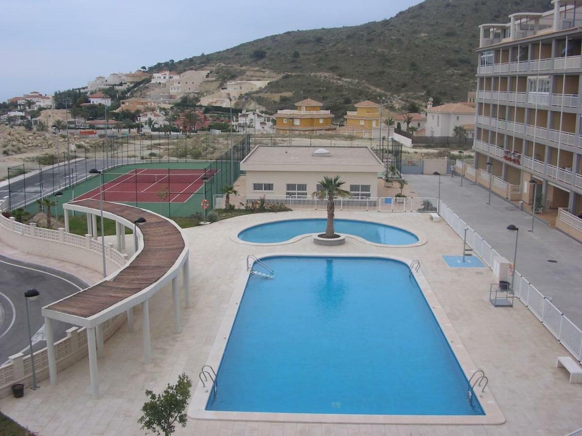 2 Dorm.A/A.Vista Mar.Wifi.Gym.Sauna.Terraza.Parking. 엘 캄펠로 외부 사진