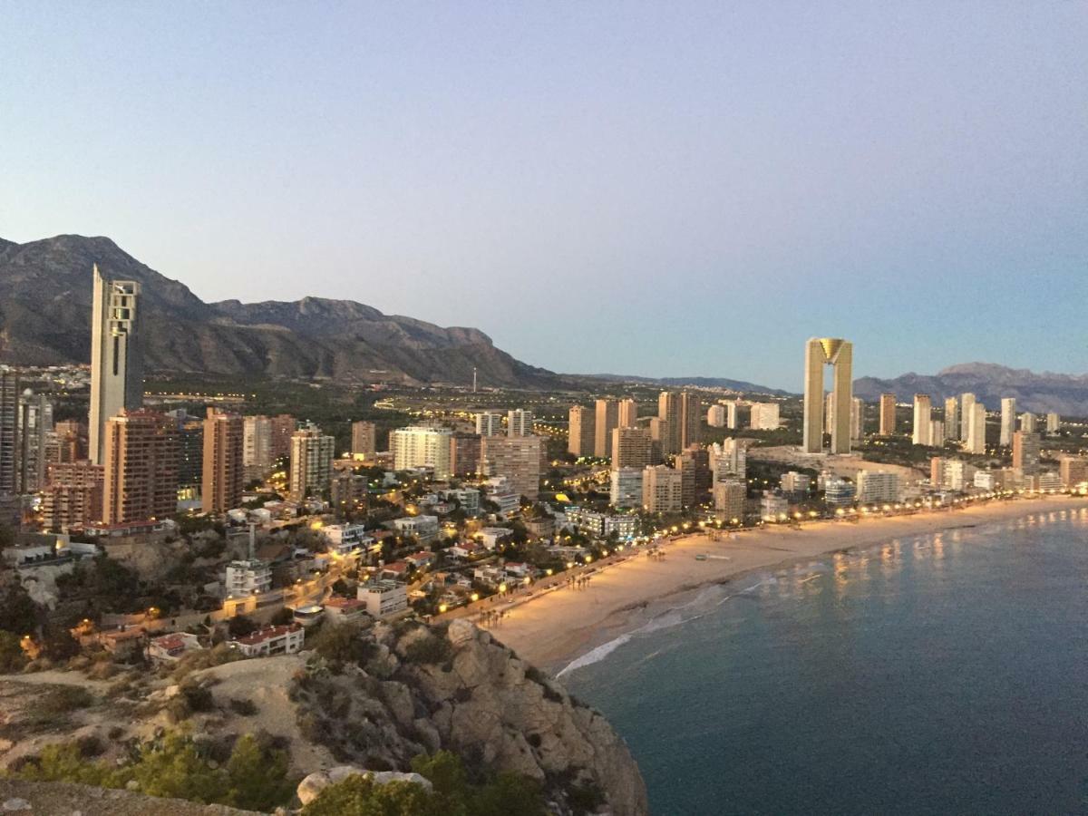 2 Dorm.A/A.Vista Mar.Wifi.Gym.Sauna.Terraza.Parking. 엘 캄펠로 외부 사진