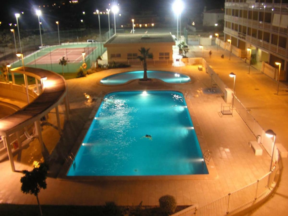 2 Dorm.A/A.Vista Mar.Wifi.Gym.Sauna.Terraza.Parking. 엘 캄펠로 외부 사진