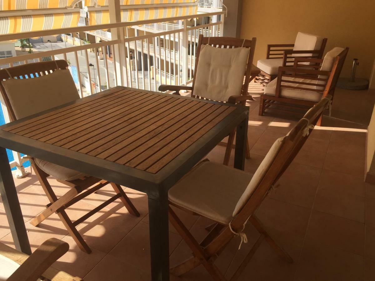 2 Dorm.A/A.Vista Mar.Wifi.Gym.Sauna.Terraza.Parking. 엘 캄펠로 외부 사진